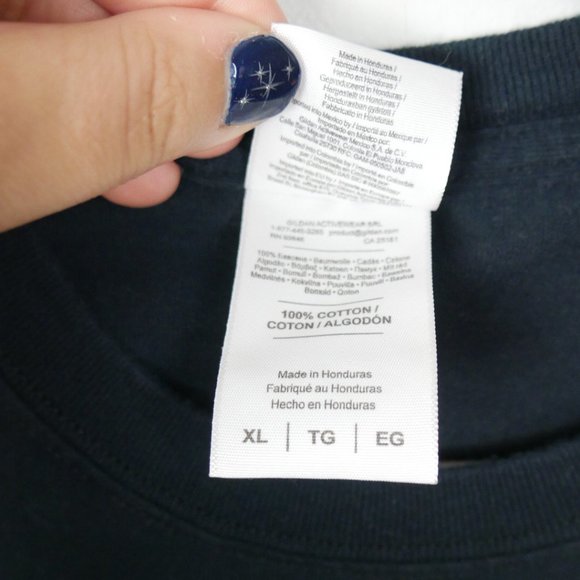 I'm Out of Bed and Dressed What More Do You Want? Black Graphic Tee XL - Picture 6 of 10